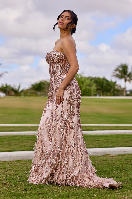 Mariangel Prom / Evening Gown (SAMPLE SALE)